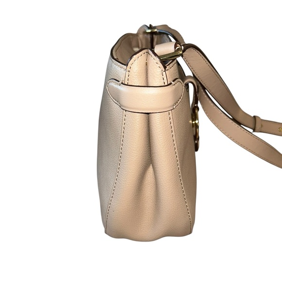 Ralph Lauren Tan Leather Crossbody Bag with Gold Accents - Picture 5 of 14